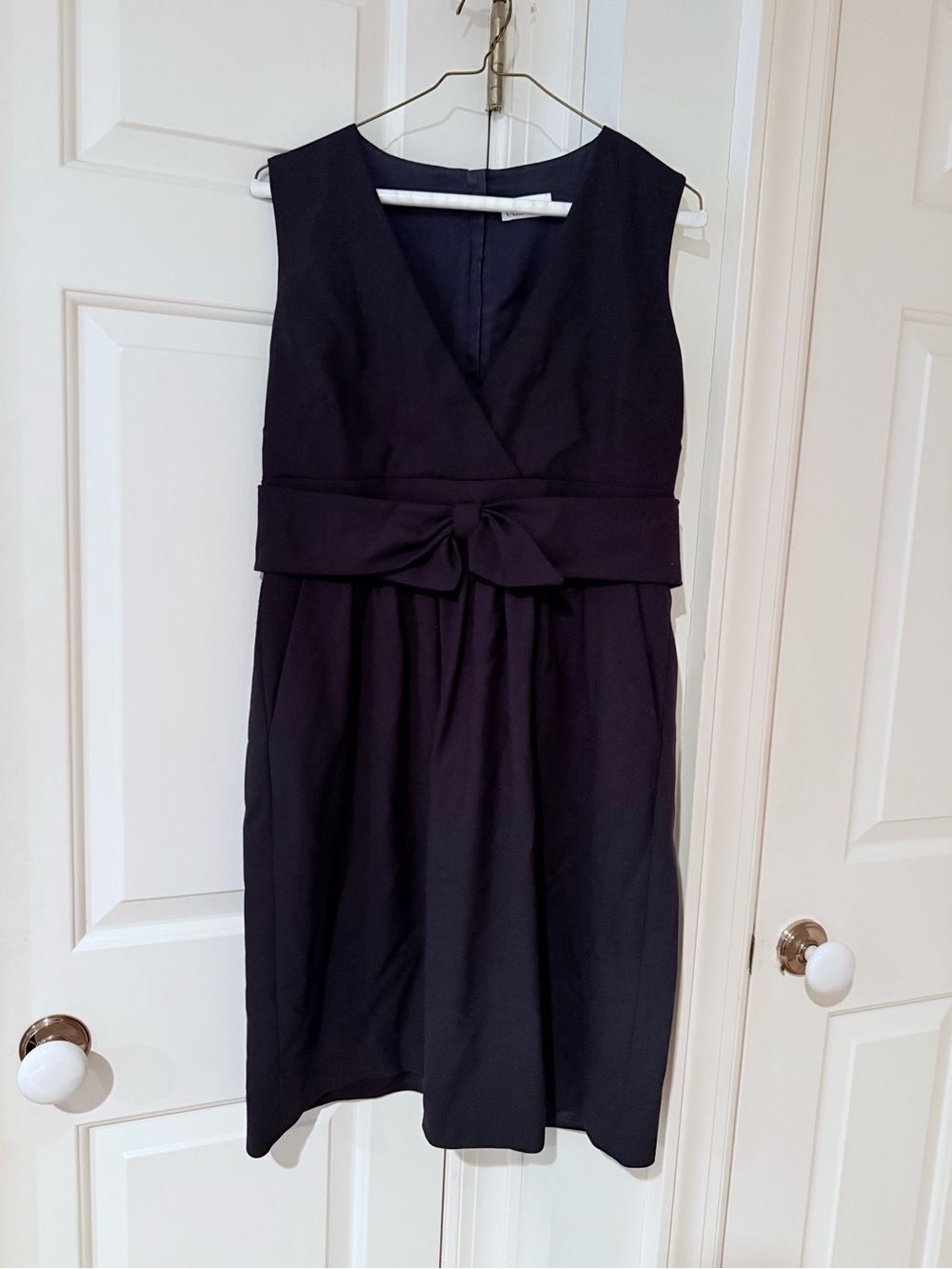 RED VALENTINO NAVY MIDI DRESS SIZE 44/12